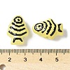 Baking Paint Glass Enamel Beads BLOW-D300-04F-4