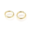 Brass Open Jump Rings LS-KK-V007-004G-07-2