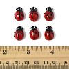 2 Strands Ladybug Handmade Lampwork Beads Strands LAMP-FS0001-53A-5