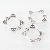 Tibetan Style Alloy Bead Frames LS-TIBEB-6761-AS-FF-1