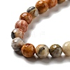Natural Crazy Lace Agate Beads Strands G-E571-36B-4