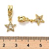 Rack Plating Brass Micro Pave Cubic Zirconia Charms KK-S398-05B-3