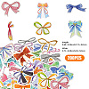 4 Sets PVC Plastic Decorative Sticker Labels DIY-SP0005-31A-2