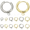 16Pcs 201 Stainless Steel Huggie Hoop Earring Findings STAS-FS0002-27A-2
