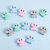 12Pcs 4 Styles Elephant Silicone Focal Beads JX663A-3