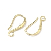 Brass Earring Hooks KK-F936-01G-2
