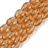 Glass Beads Strands GLAA-R024-15x10mm-17-1