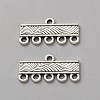 100Pcs Tibetan Style Alloy Chandelier Component Links FIND-WH0431-31B-1