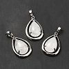 Natural Quartz Crystal Pendants G-B033-04P-20-2