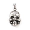 Hand Polished 304 Stainless Steel Pendants STAS-Z171-18AS-1