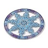 DIY Christmas Snowflake Pendant Decoration Diamond Painting Kits WG77635-01-3