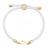 1pc Adjustable Nylon Cord Slider Bracelets for Women BJEW-LP0001-33U-G-1