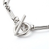 304 Stainless Steel Figaro Chain Necklace NJEW-JN03567-02-4