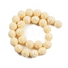 Synthetic Coral Carved Beads Strands CORA-C003-12B-2