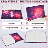 CRASPIRE 3Pcs Elastic Fabric Book Covers AJEW-CP0007-41B-6