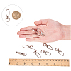 Iron Swivel Snap Hooks Clasps IFIN-NB0001-05-4
