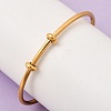 304 Stainless Steel Cuff Bangles BJEW-P394-01G-3