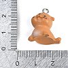 Cute Opaque Resin Pendants RESI-R458-05B-3