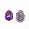 Natural Amethyst Cabochons G-R417-18x25-30-2