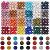 240Pcs 24 Colors Pave Disco Ball Beads RB-PA0001-09B-1