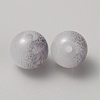 Two Tone Crackle Glass Beads GGLA-TAC0008-02E-2
