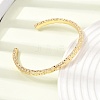 Brass Textured Cuff Bangles for Women KK-CBA0B5A-01G-3