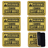 6Pcs Polyester Computerized Embroidery Cloth Sew on Patches DIY-FG0007-14-1