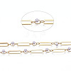 Brass Paperclip Chains CHC-N018-092-3