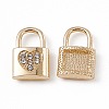 Alloy Crystal Rhinestone Pendants X-ALRI-K049-03B-2