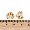 Ocean Theme Brass Micro Pave Cubic Zirconia Charms X1-KK-F902-08K-G-3