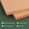 Cork Insulation Sheets DIY-WH0488-01B-4