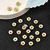 Brass Grade A Crystal Rhinestone Spacer Beads RB-A006-7MM-G-2