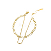 304 Stainless Steel Double Layer Chain Bracelets BJEW-A26-03-24-1
