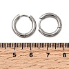 316F Stainless Steel Hoop Earrings EJEW-D341-01G-P-5