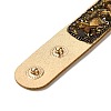 Faux Suede Snap Cord Bracelet LS-BJEW-F428-04-3