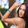 Resin Beads Bracelets BJEW-TAC0080-01B-6