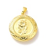 Rack Plating Brass Locket Pendants LS-KK-I688-01G-1