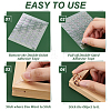 60Pcs Transparent Acrylic Double-sided Adhesive Stickers FIND-WH0139-98A-3