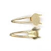 Iron Alligator Hair Clip Findings PW-WG97C09-04-1