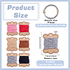 30 Yards 6 Colors Nylon Yarn OCOR-BC0009-56A-2