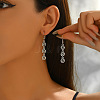Alloy & Iron Dangle Earrings FS-WG7331A-01-2
