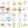 50Pcs Dog PET Waterproof Stickers PW-WG14021-01-3