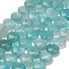 Natural Amazonite Beads Strands GG-D001-B01-3