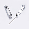 304 Stainless Steel Pin Brooch Back Bar Findings STAS-L198-09P-2