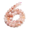 Natural Cherry Blossom Agate Beads Strands G-C150-B04-02-3