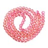 Baking Paint Transparent Glass Beads X1-DGLA-A035-T6mm-A01-3