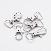 Zinc Alloy Swivel Lobster Claw Clasps X-E341-5-1-1