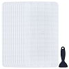 12 Bags Transparent PVC Bathtub Waterproof Bathroom Anti-slip Strips AJEW-BC0010-45-1