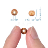 Original Color Natural Wood Beads TB611Y-6mm-LF-2