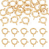 20Pcs Brass Spring Ring Clasps KK-TA0008-85G-02-2